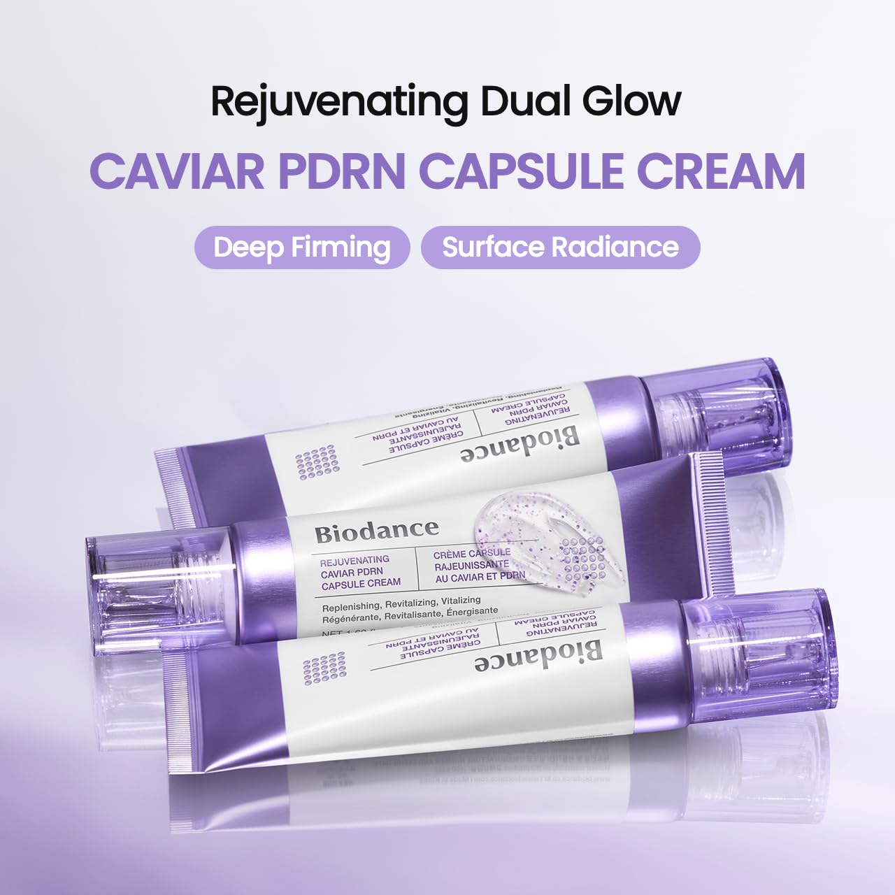 BIODANCE Intensive Caviar PDRN Set: Caviar PDRN Jelly Capsule Cream (1.69 fl.oz) & Skin Barrier Mask (4 Sheets), Salmon DNA Skin Care Set for Deep Nourishment & Radiance