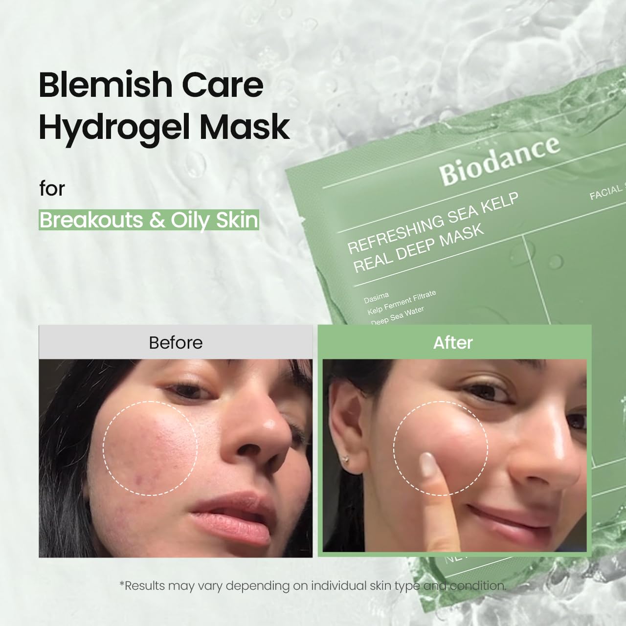BIODANCE Triple Solution Trio: Bio Collagen & Ceramide Panthenol & Sea Kelp Real Deep Mask Set, Firming, Hydrating, Claming Kit, Korean Skin Care,Skin Care Set