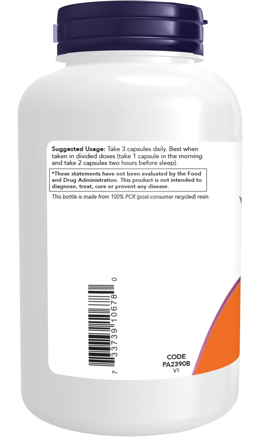 NOW Foods Supplements Magtein, Magnesium L-Threonate, 120 Veg Capsules