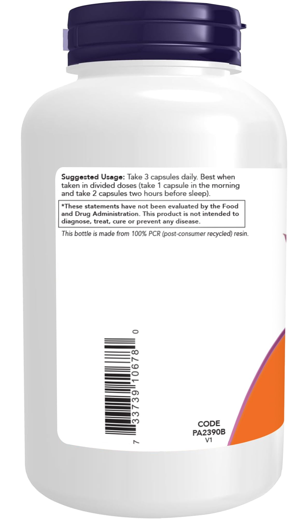 NOW Foods Supplements Magtein, Magnesium L-Threonate, 120 Veg Capsules