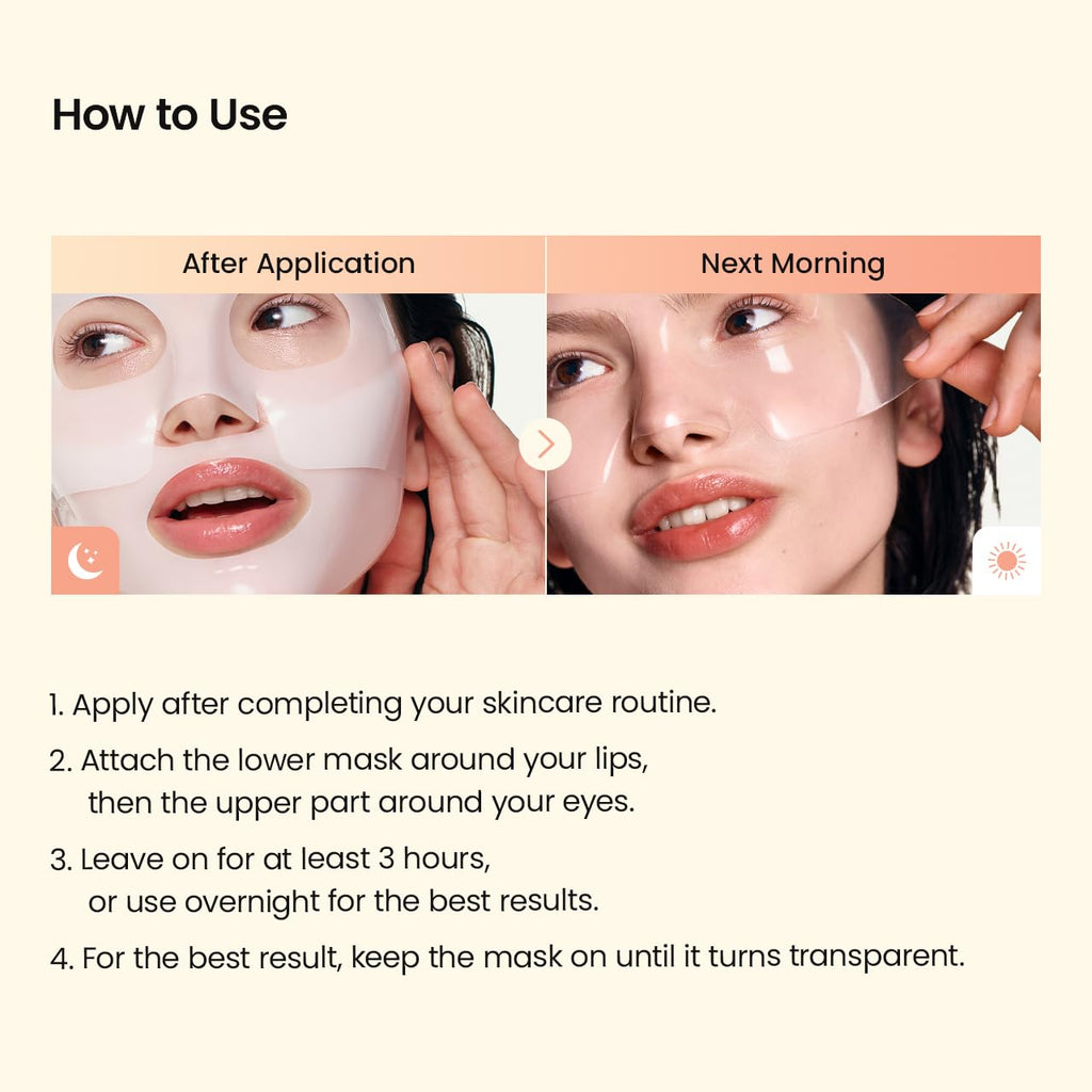 BIODANCE Soothing & Renewal Duo: Sea Kelp & Caviar PDRN Real Deep Overnight Gel Mask for Glass Skin, Korean Skin Care, Skin Care Set