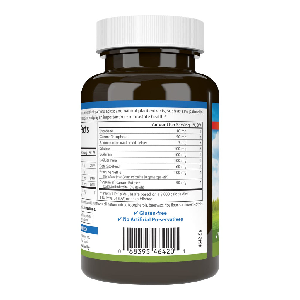 Carlson Nutra-Support Prostate, Prostate Support, Men's Health, 90 Softgels
