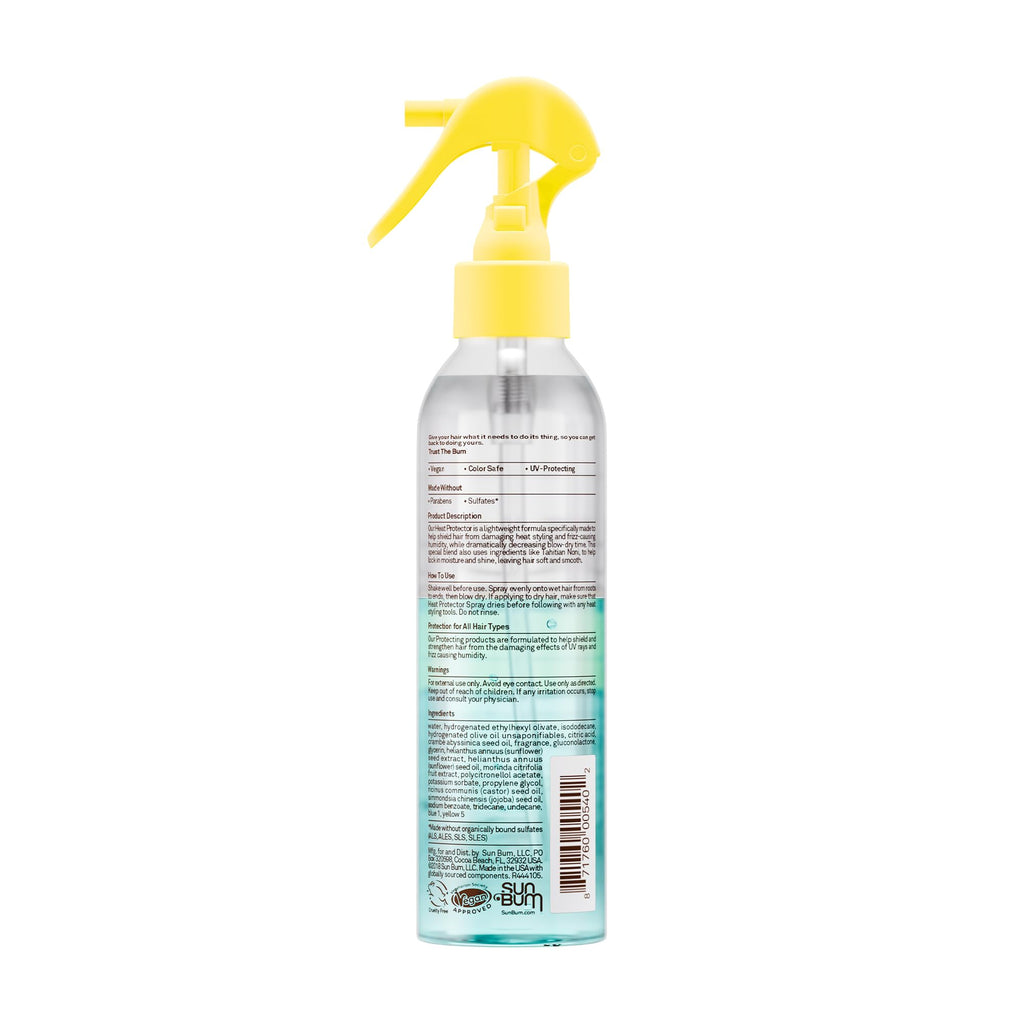 Sun Bum Heat Protector Hair Treatment Spray - 6 oz