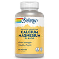 SOLARAY Calcium Magnesium 2 to 1 Ratio, 180 VegCaps