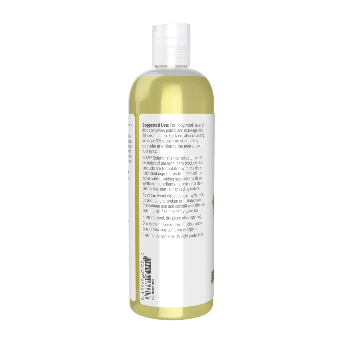 NOW Solutions Sweet Almond Oil, Moisturizer, Unscented, 16 fl. oz