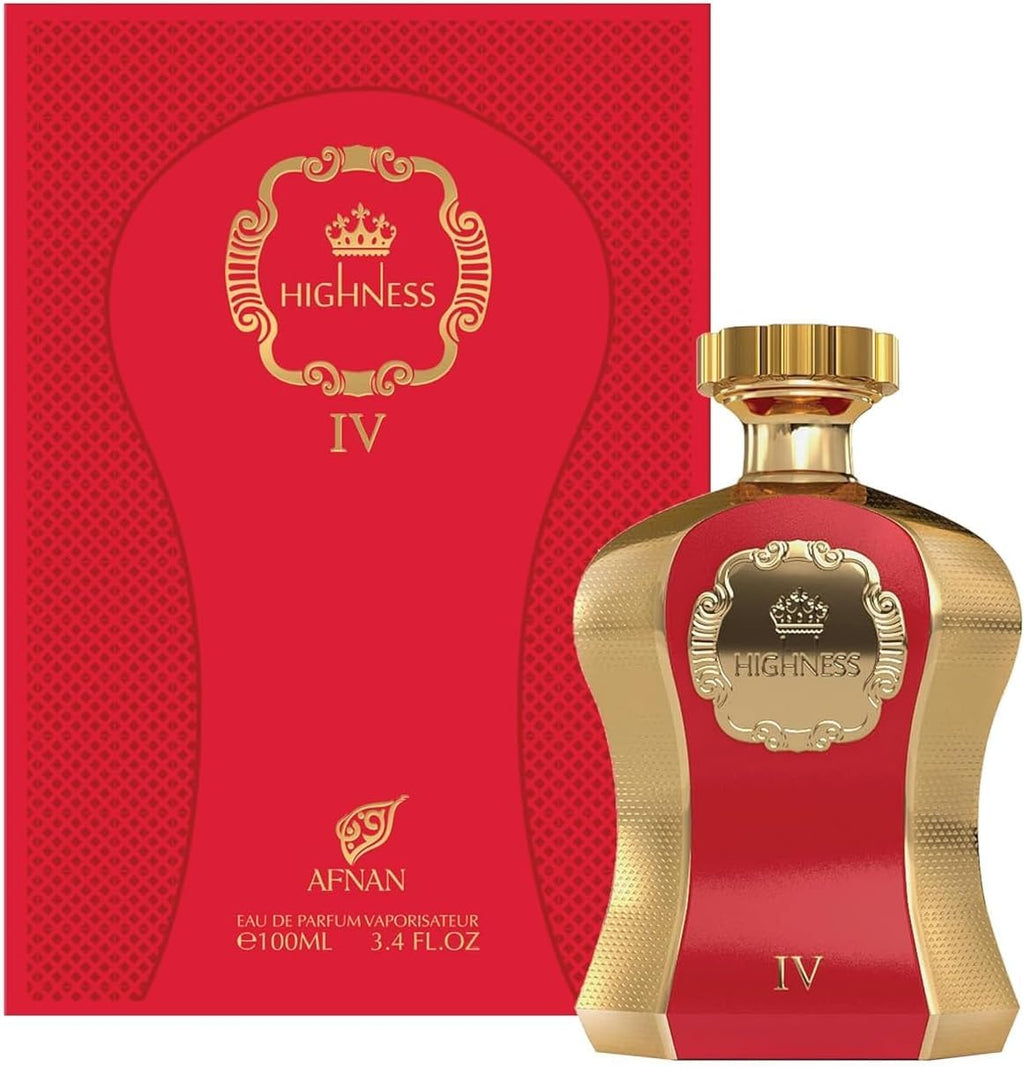 Afnan Highness Red Luxury Unisex Eau De Parfum, 3.4 Fl. Oz