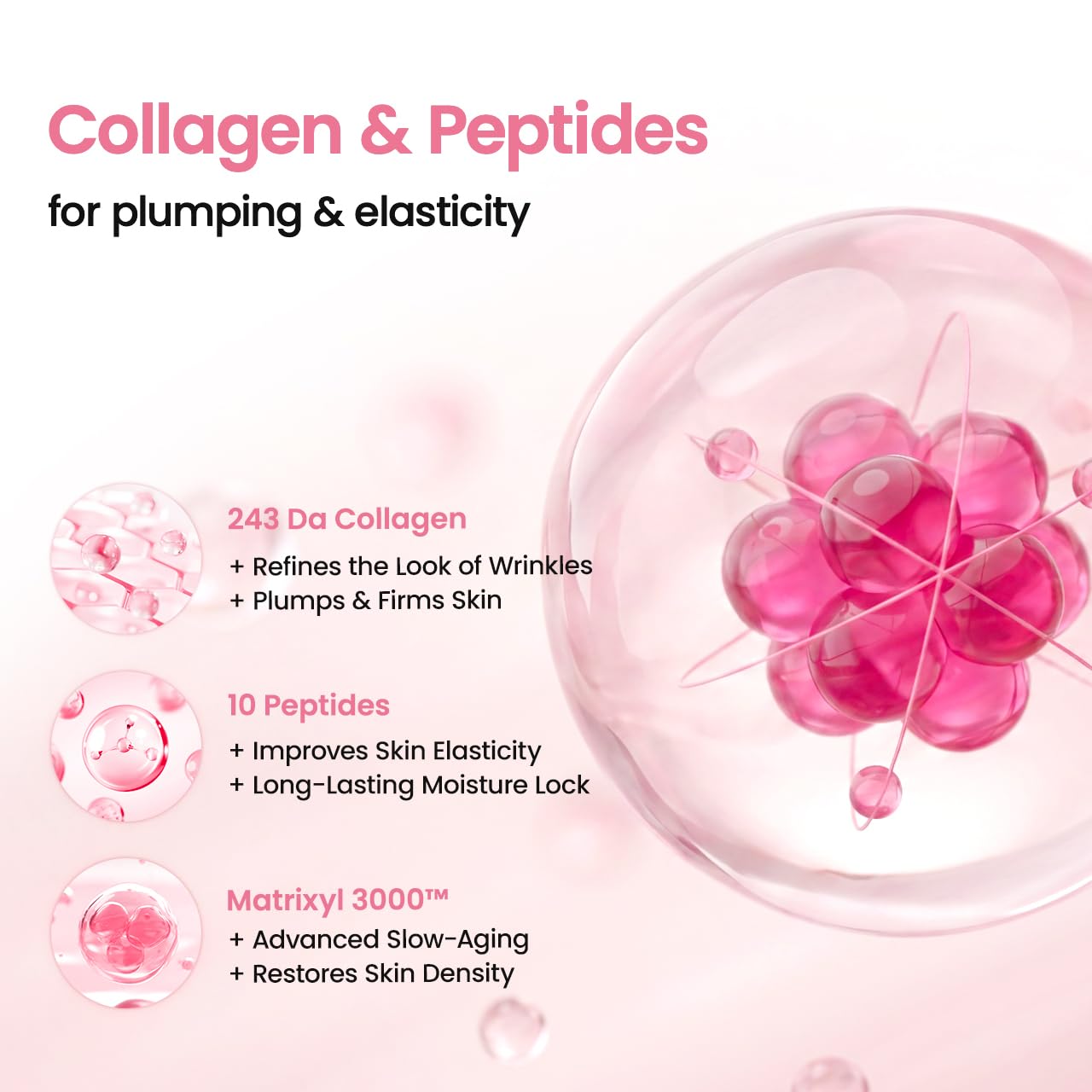 BIODANCE Collagen Peptides Under Eye Cream for Anti-Aging, 1.01 fl.oz