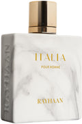 Rayhaan Italia – Citrus, Spicy, Aromatic, Sweet – Eau de Parfum Long-Lasting Fragrance for Men, 3.4 Ounce / 100ml
