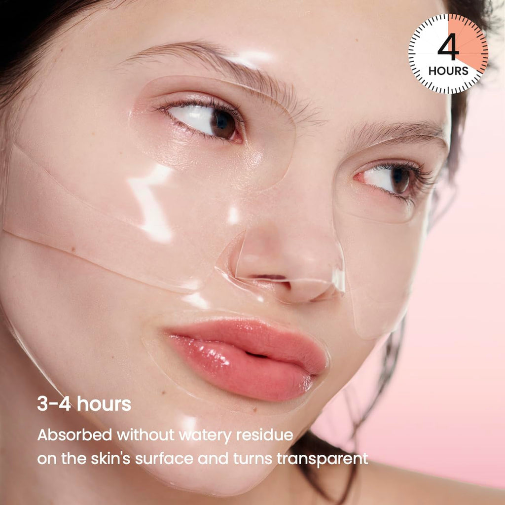 BIODANCE Clear Glow Mask Duo: Bio Collagen & Sea Kelp Real Deep Mask, Gel Face Mask Set for Glass Skin, Pluming, Calming, Korean Skincare Set, Korean Skin Care, Facial Mask Set