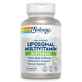 SOLARAY Liposomal Multivitamin for Men & Women, High Potency, Enhanced Absorption Vitamin C, Vitamin D, Biotin, Methyl B-12, Odor Neutral & Gentle Digestion, 30 Servings, 60 VegCaps