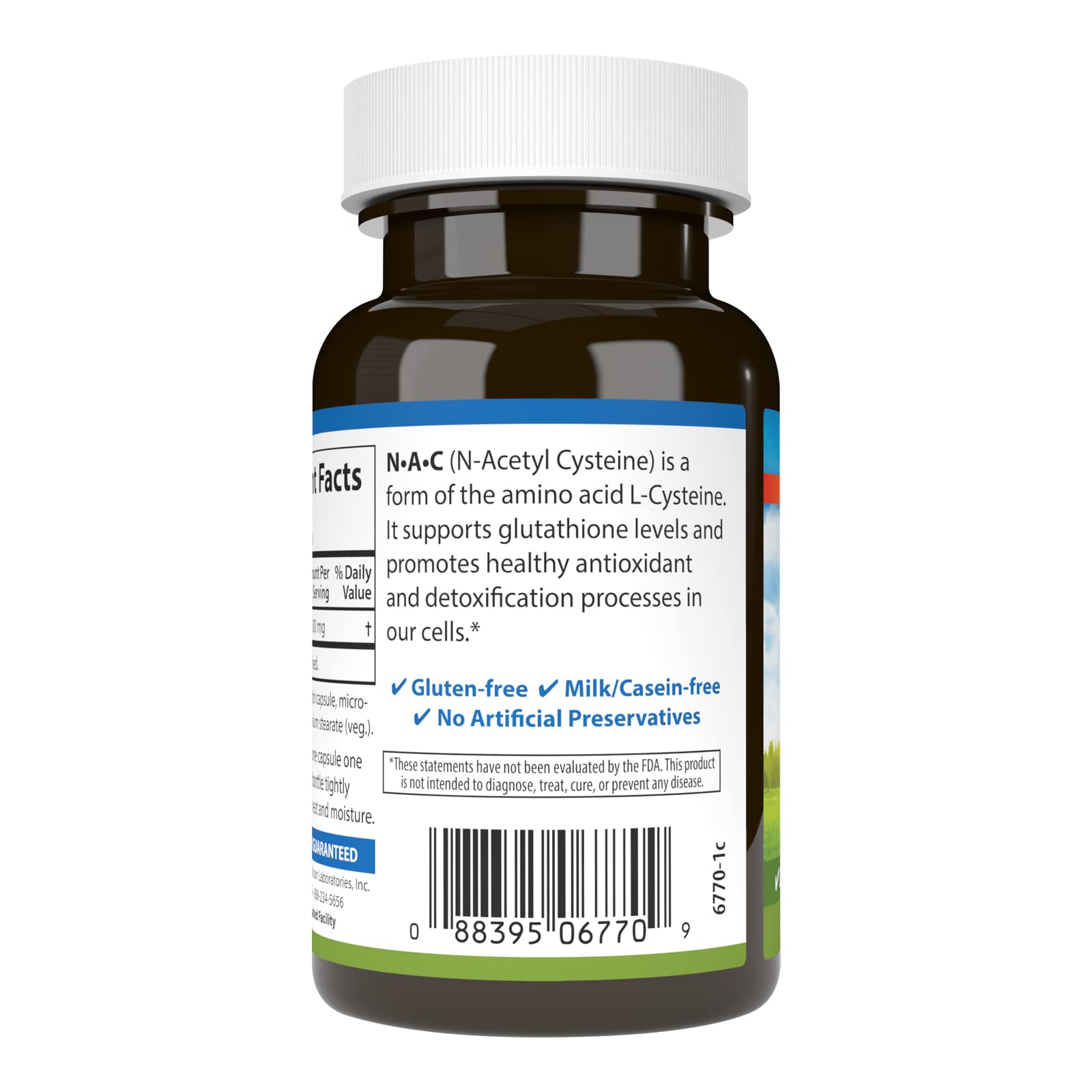 Carlson NAC, N-Acetyl Cysteine, 500 mg, 60 Vegetarian Capsules