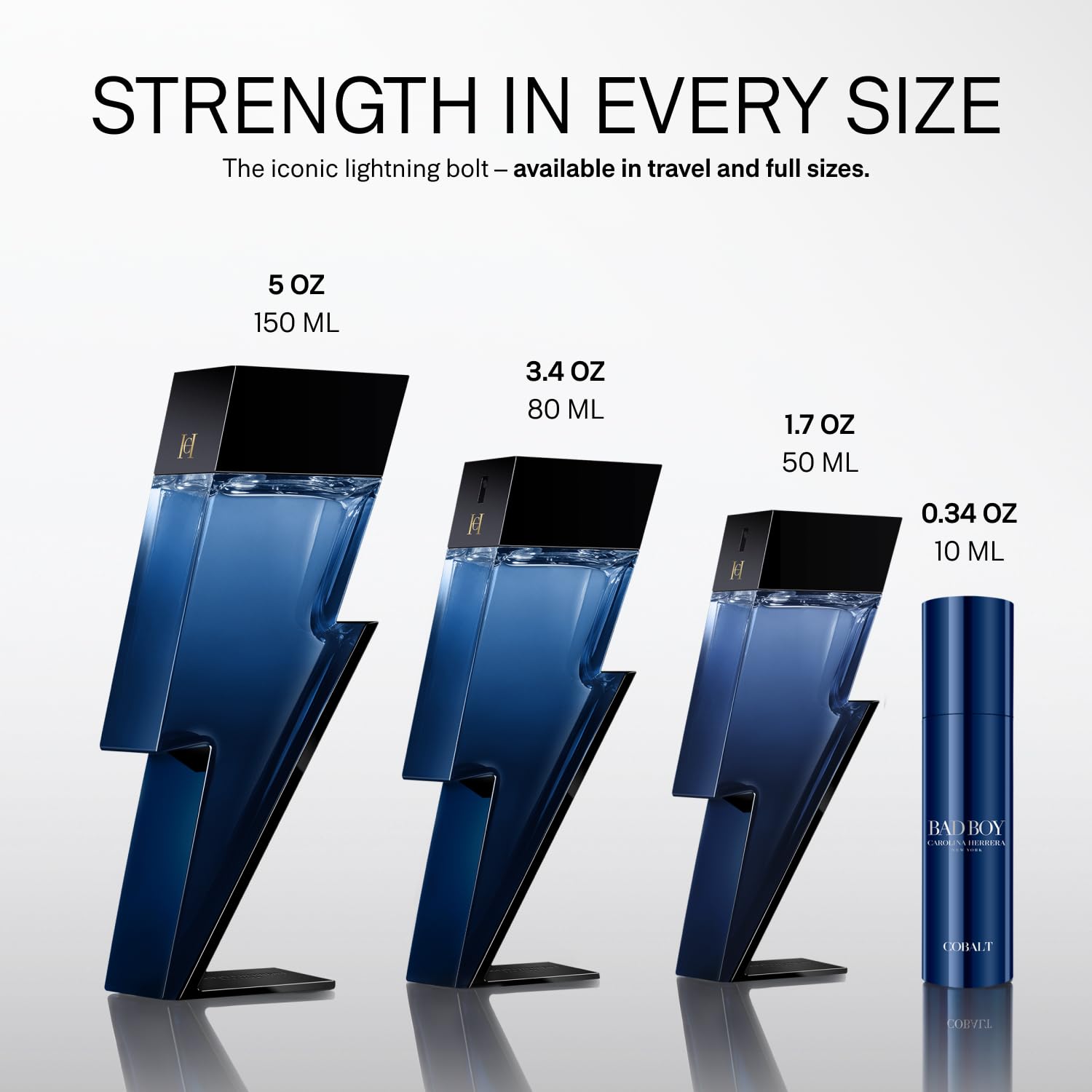 Bad Boy Cobalt Electrique by Carolina Herrera for Men - 5.1 oz EDP Spray