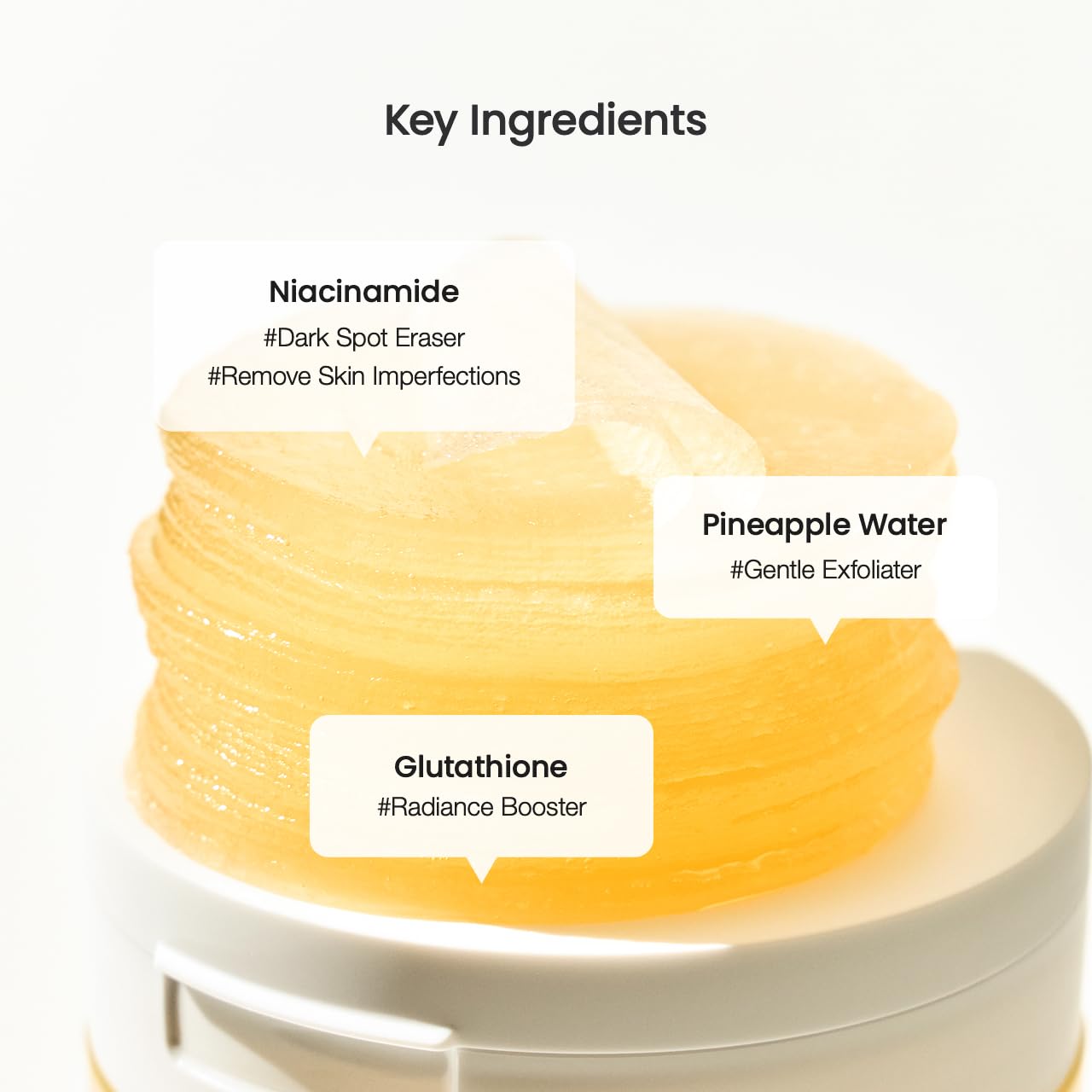 BIODANCE Radiance & Firming Duo: Vita Niacinamide Gel Toner Pads and Bio-Collagen Real Deep Mask for Glass Skin, Brightening, Pore-Minimizing, Korean Skin Care, Skin Care Set