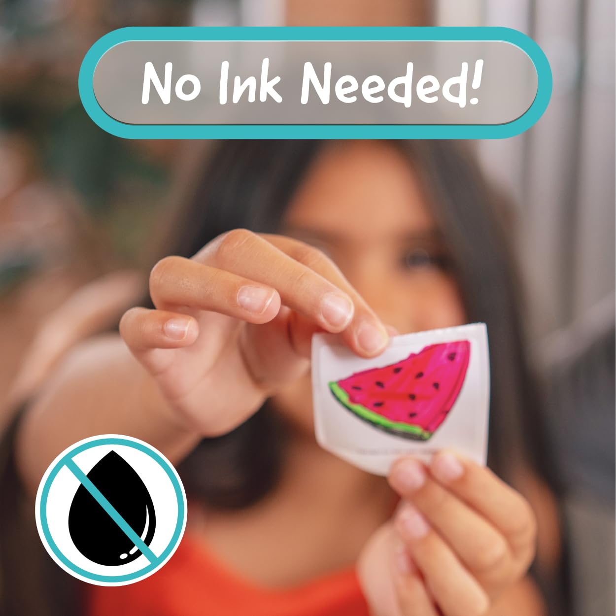Sticker Maker by Hello Blink - Mini Stickers and Photo Printer - Small Portable Bluetooth Thermal Printer Sticker Machine for Kids Gifts - Aged 8+ - iPhone Android Compatible