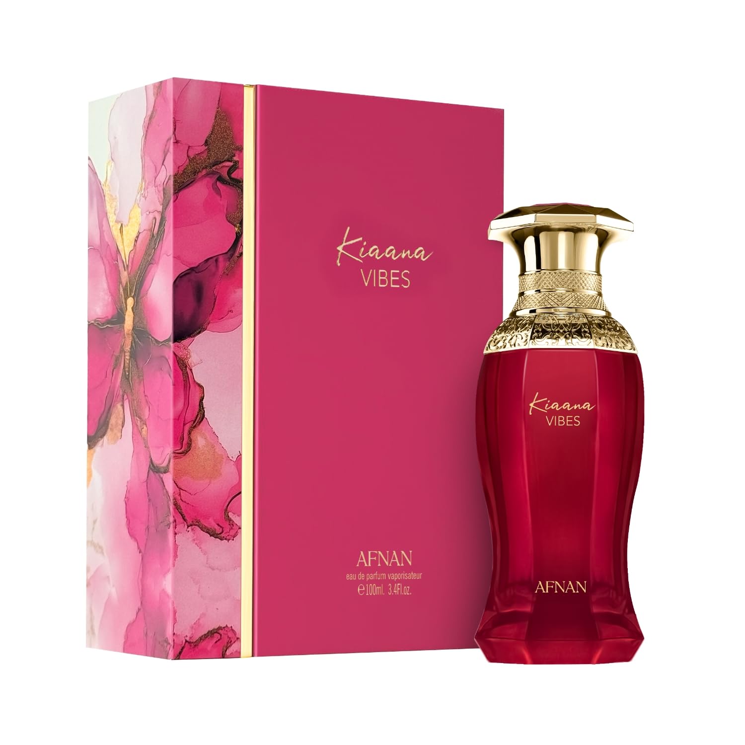 Afnan Kiaana Vibes Pour Femme Eau De Parfum, 3.4 Fl. Oz