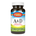 Carlson A & D, 10000 IU (3000 mcg RAE), Vitamin A, 300 Soft Gels