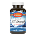 Carlson MCT & Omega-3, Keto-Friendly, Coconut Oil, 60 Softgels