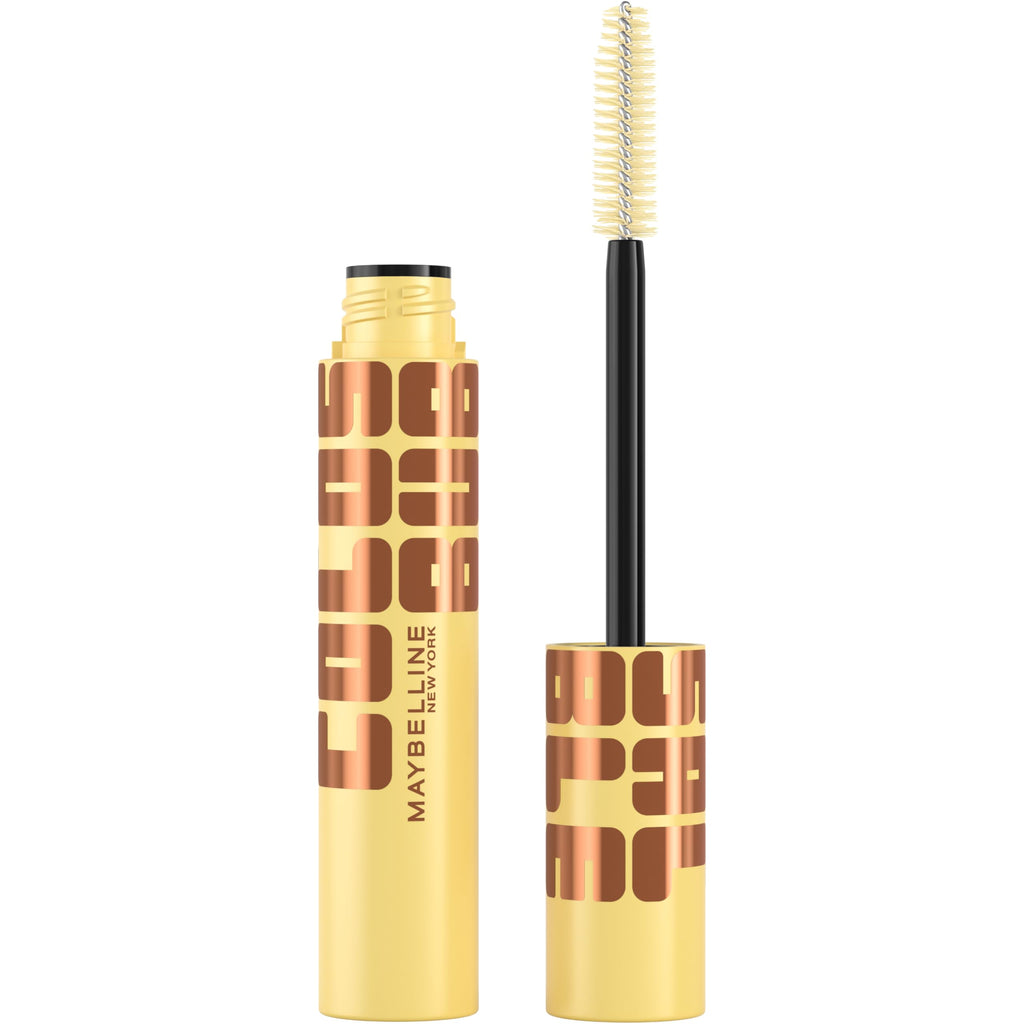 Maybelline The Colossal Bubble Mascara, Buildable Mascara Volume and Length Formula for Bold, Separated, Sleek Lashes, Washable Formula, Copper Brown, 1 Count