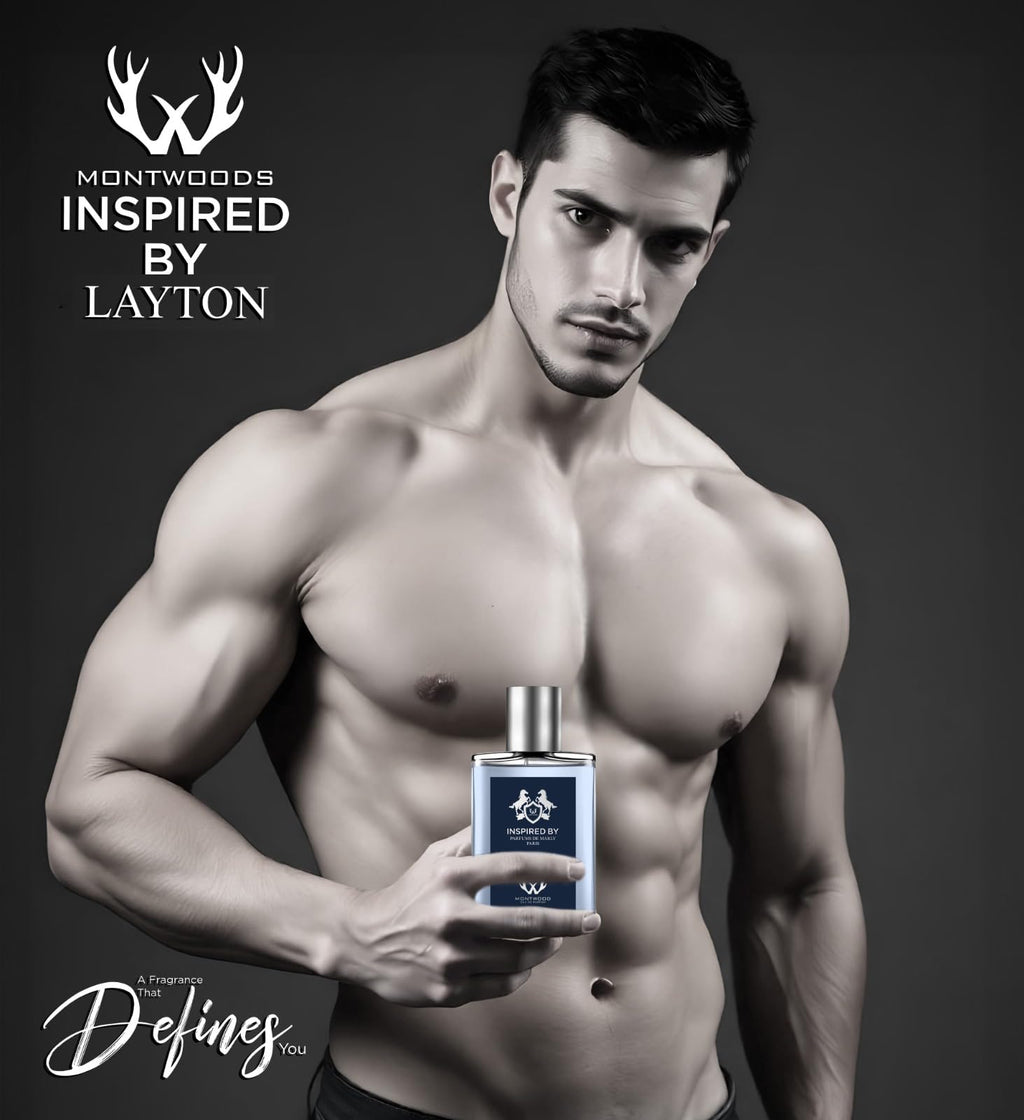 MONTWOOD Eau de Parfum – Warm, Spicy & Elegant Fragrance for Men – 100mL Perfume Spray with Bonus 15mL Perfume Sample (Randomly Selected) – Inspired by Layton