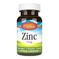 Carlson Zinc, 15 mg, Zinc Supplement, Zinc Gluconate, 250 Tablets