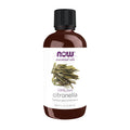 NOW Essential Oils, Citronella Oil, Undiluted, Steam Distilled, 4 fl. oz