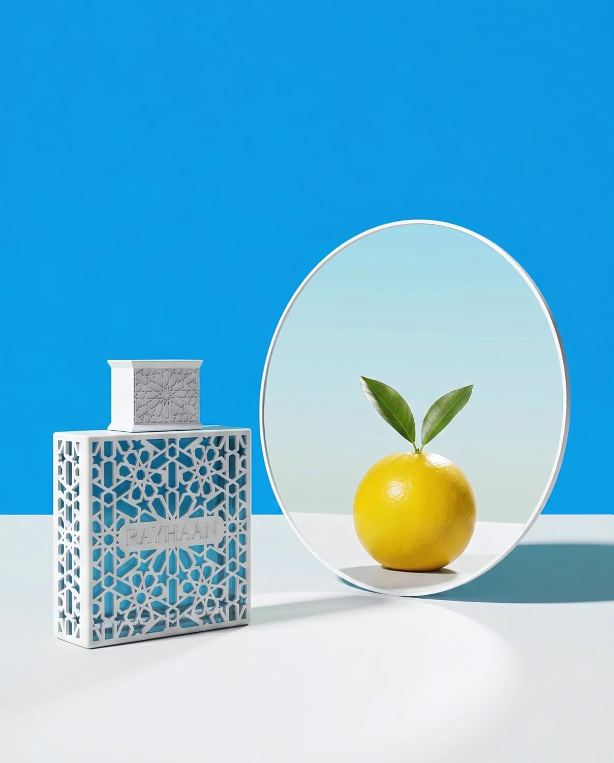 Rayhaan Azul – Citrus, Fresh, Aquatic, Woody – Eau de Parfum Spray Long-Lasting Fragrance for Unisex, 3.4 Ounce / 100 ml