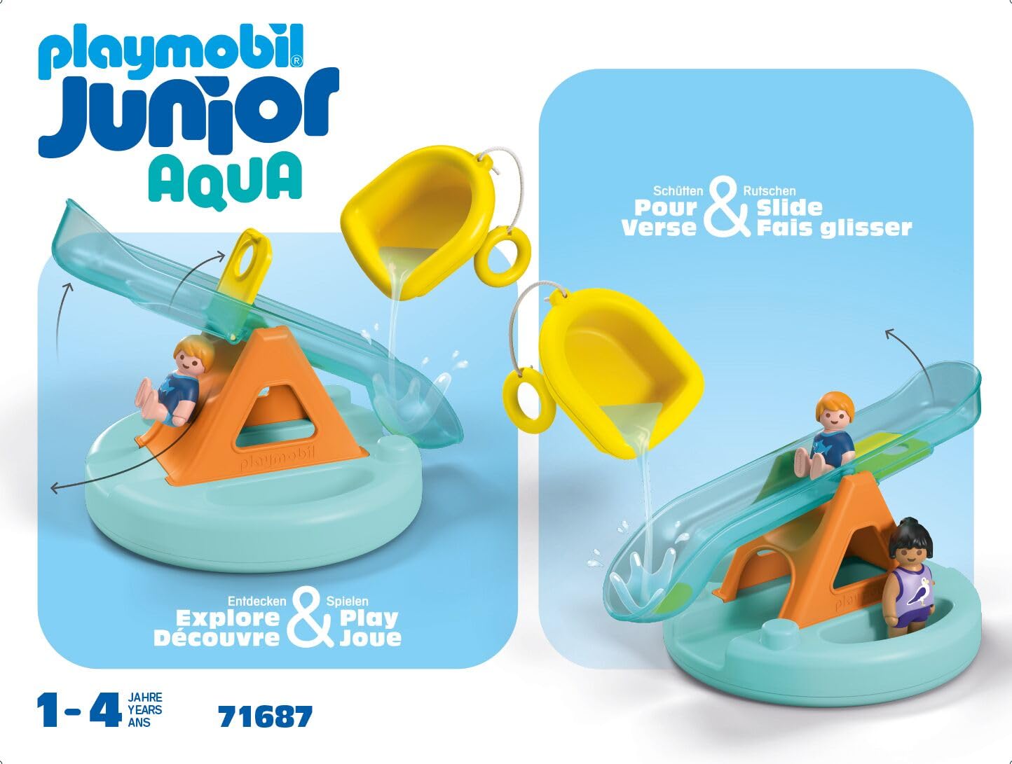Playmobil Junior Aqua: Water Seesaw with Boat