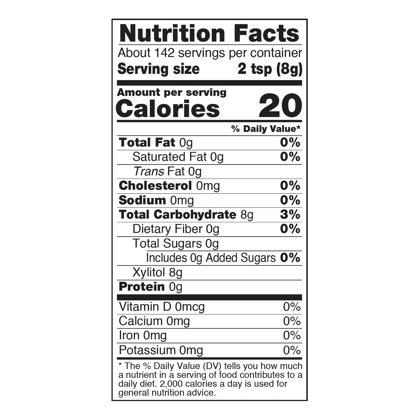 NOW Foods, Xylitol, Pure with No Added Ingredients, Keto-Friendly, Low Glycemic Impact, Low Calorie, 2.5-Pound (Packaging May Vary)