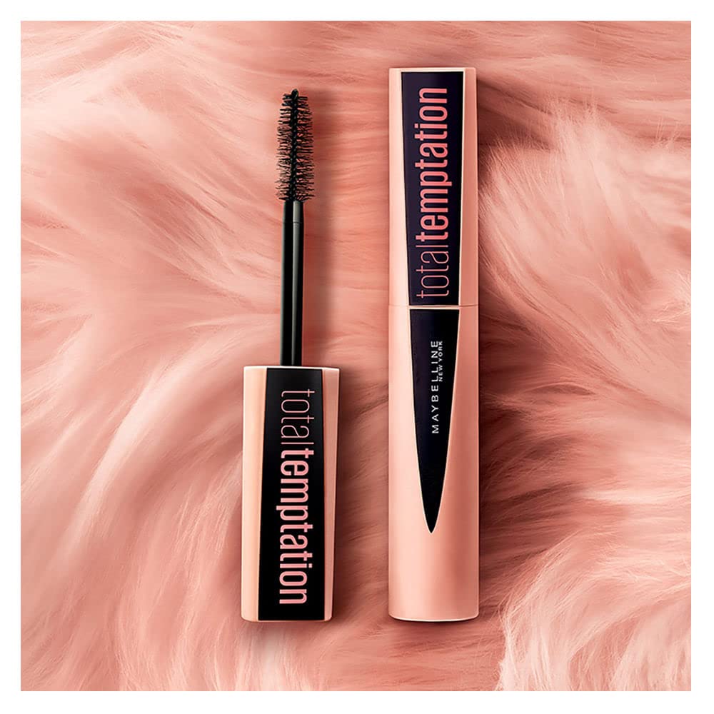 Maybelline New York Total Temptation Washable Mascara, Very Black, 0.27 fl. oz.