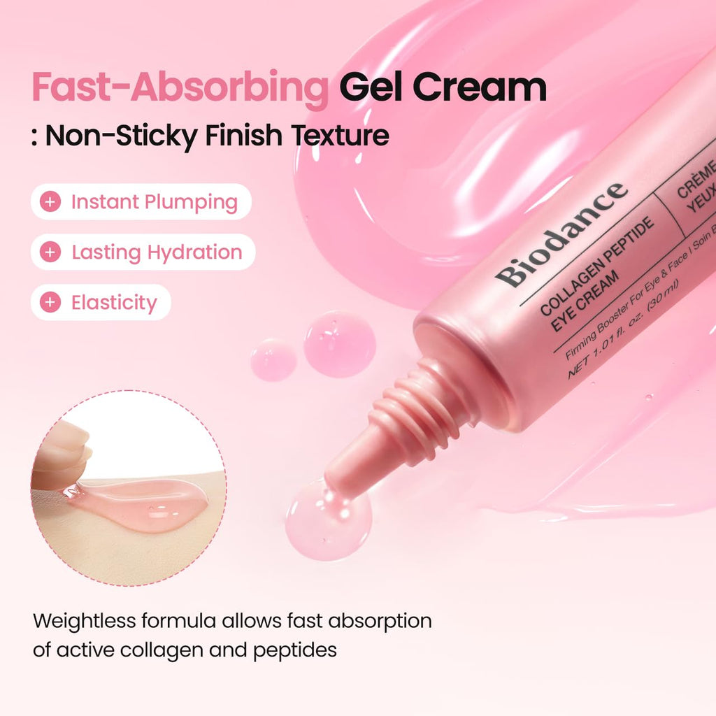 BIODANCE Collagen Peptides Under Eye Cream for Anti-Aging, 1.01 fl.oz