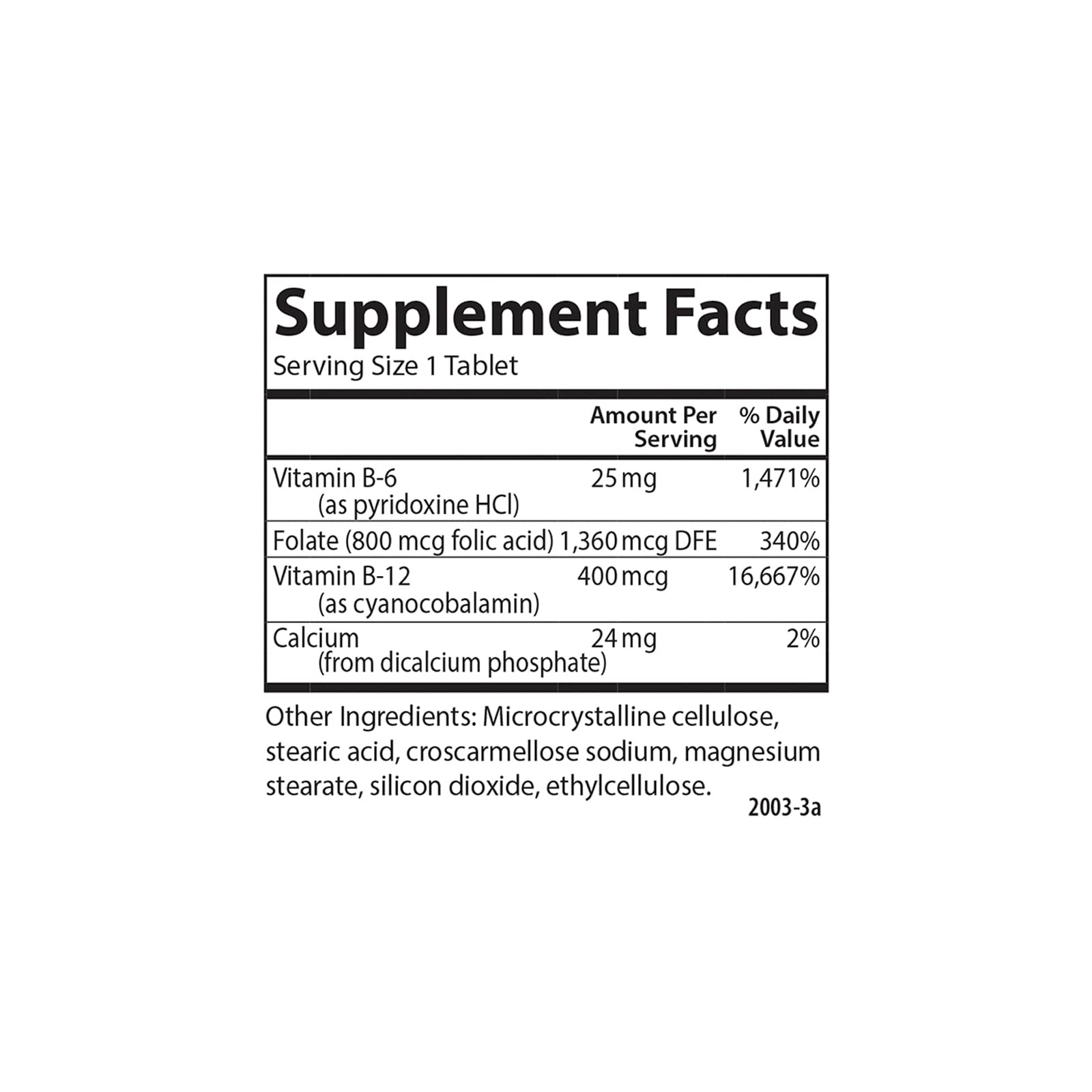 Carlson Tri-B, Vitamin B Complex, 25 mg Vitamin B-6, 360 Tablets