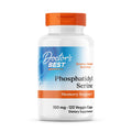 Doctor's Best Phosphatidylserine Supplement 100 mg - Phosphatidyl Serine Capsules for Men & Women, Memory & Cognitive Support for Adults, Supports Brain Health, Gluten Free, Vegan - 120 Veg Caps