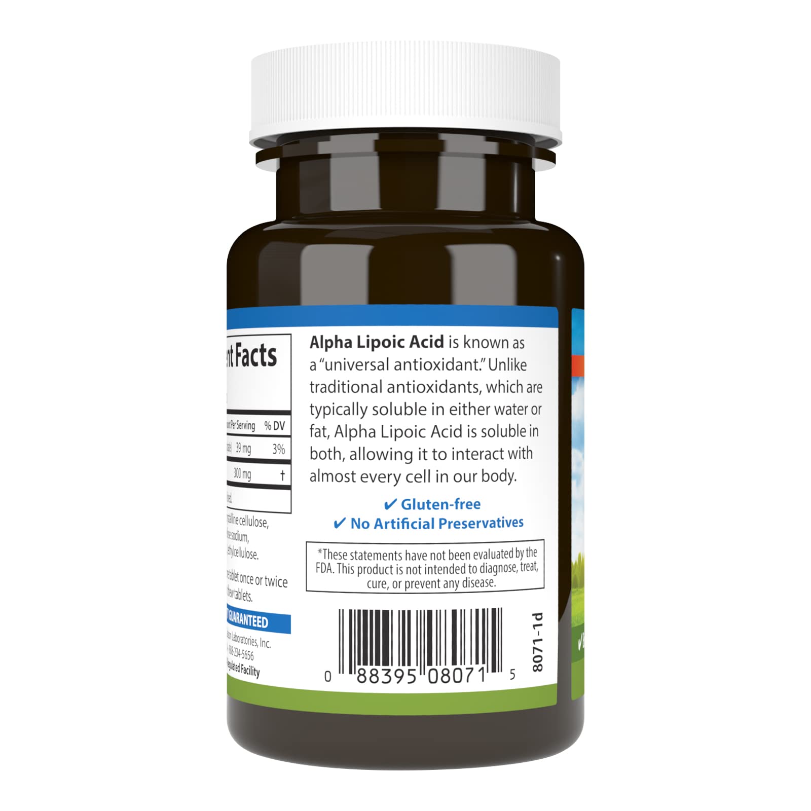 Carlson Alpha Lipoic Acid, 300 mg, Energy Production, 90 Tablets