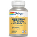 SOLARAY Magnesium Potassium with Bromelain, 120 VegCaps