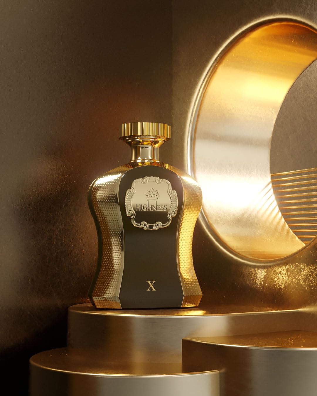 Afnan Highness Brown Luxury Unisex Eau De Parfum, 3.4 Fl. Oz