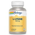 Solaray L-Lysine 500mg, Health Support Pills, 120 Vegan Capsules