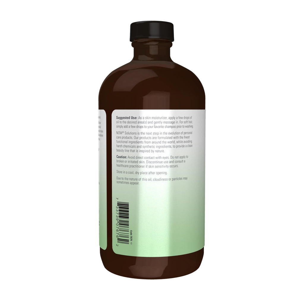 NOW Solutions, Organic Castor Oil, Multi-Purpose, 16 fl. oz