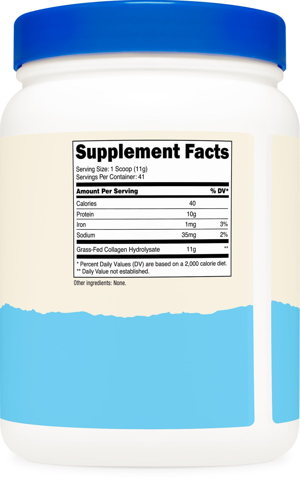 Nutricost Pure Collagen Hydrolysate (Bovine) Powder (3 Pack) - Grass Fed Bovine Collagen, 1LB Each
