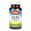 Carlson DLPA DL-Phenylalanine, 500 mg, Nerve Health, 60 Capsules