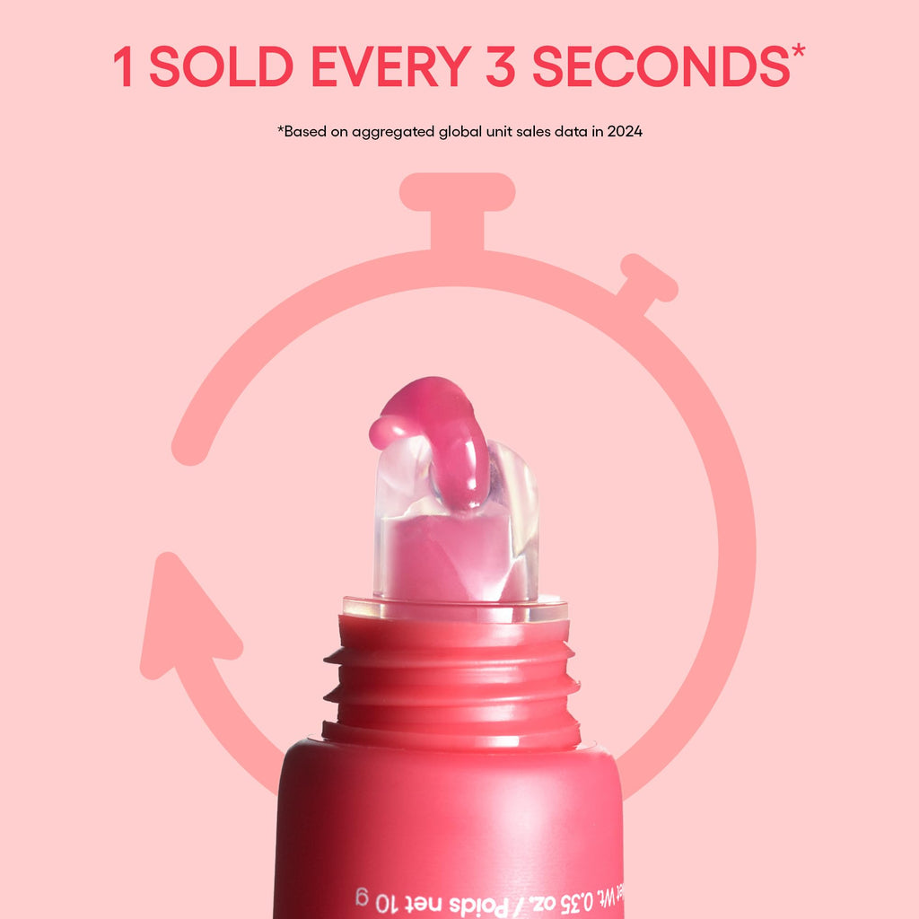 LANEIGE Mini Lip Glowy Balm Set: Travel-Sized Sheer Tinted Lip Balms with Shea & Murumur Butter for Hydrated & Glossy Lips