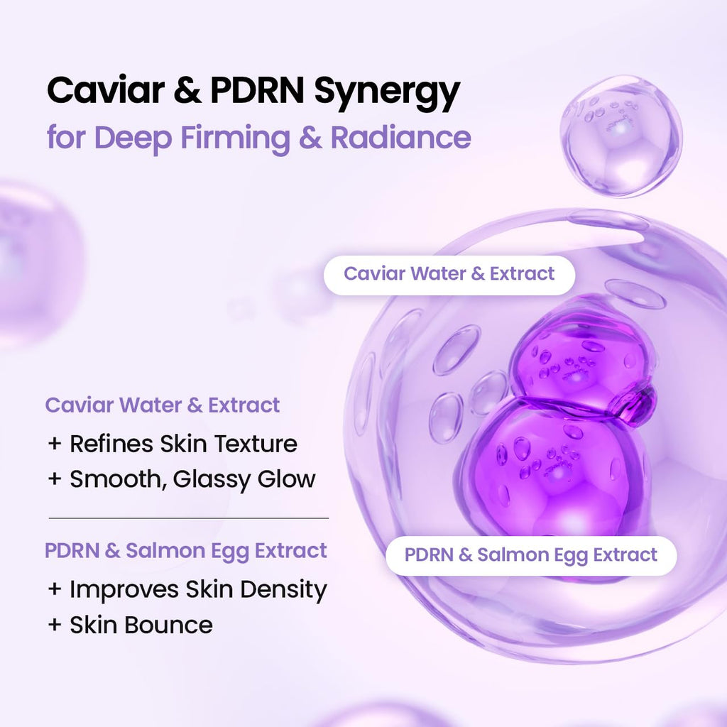 BIODANCE Intensive Caviar PDRN Set: Caviar PDRN Jelly Capsule Cream (1.69 fl.oz) & Skin Barrier Mask (4 Sheets), Salmon DNA Skin Care Set for Deep Nourishment & Radiance