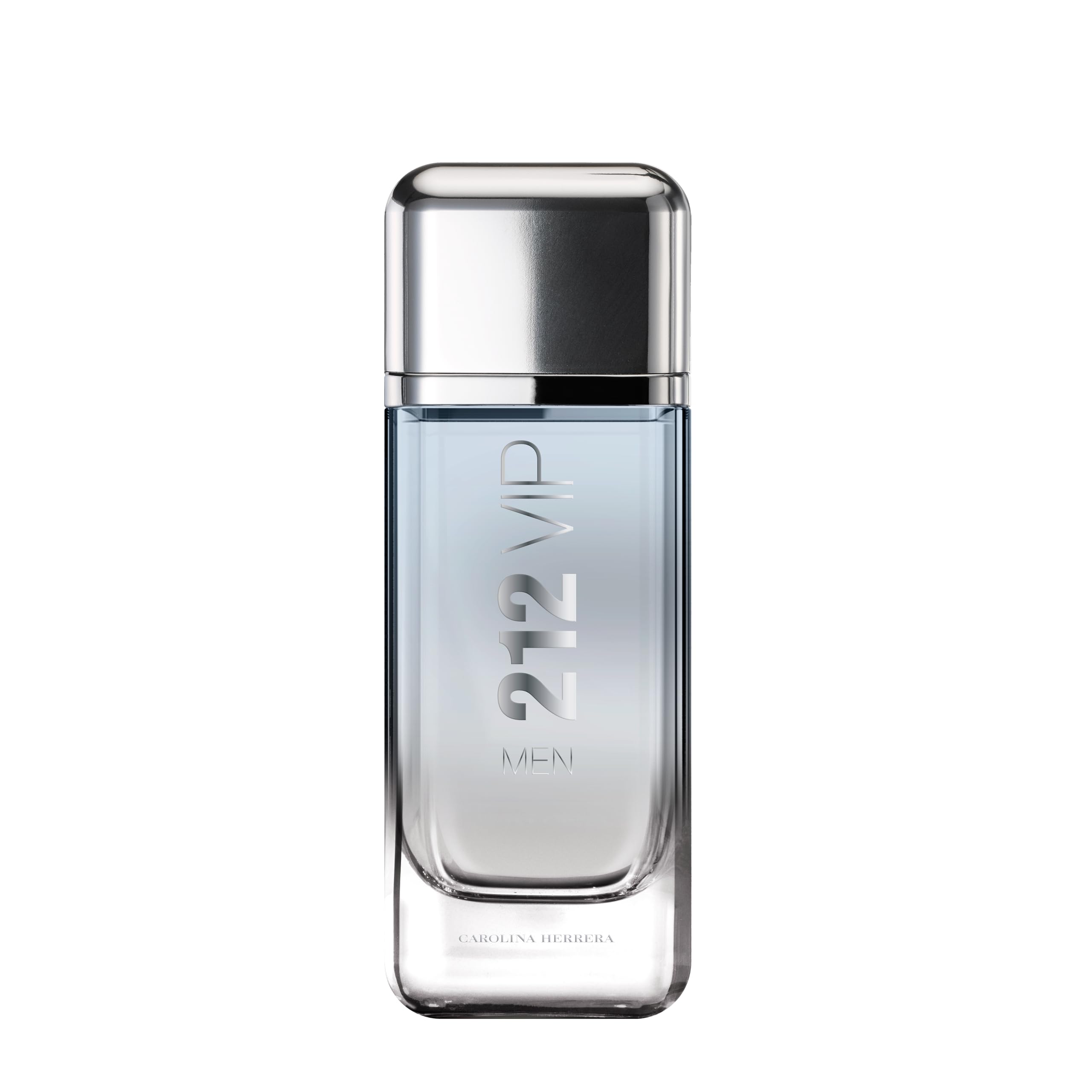 Carolina Herrera 212 Vip Men Fragrance For Men - Notes Of Caviar Lime, Ginger And Tonka Bean - Intimate And Magnetic Scent - Blend Of Fresh And Woody - Perfect For Night Use - Edt Spray - 6.75 Oz