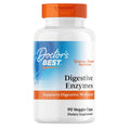 Doctor's Best Digestive Enzymes Supplement for Women & Men - Supports Gut Health, Digestion, & Overall Wellness, Formulated with Amylase, Super Enzyme Blend for Food Break Down, Non GMO - 90 Veg Caps
