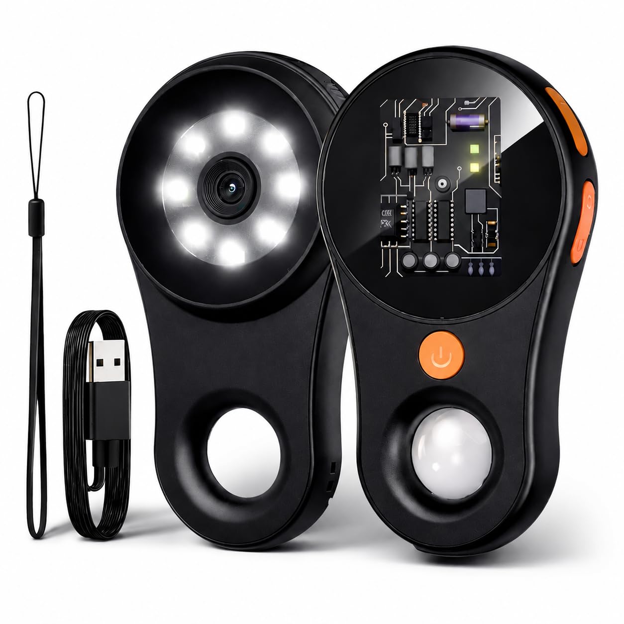 Digital Microscope 500x with 2.0" IPS Screen, Magnifying Glass, Coin Microscope, Trichome Microscope, USB Connection, Ideal for Electronics, Jewelry, Coin Collectors and Kids