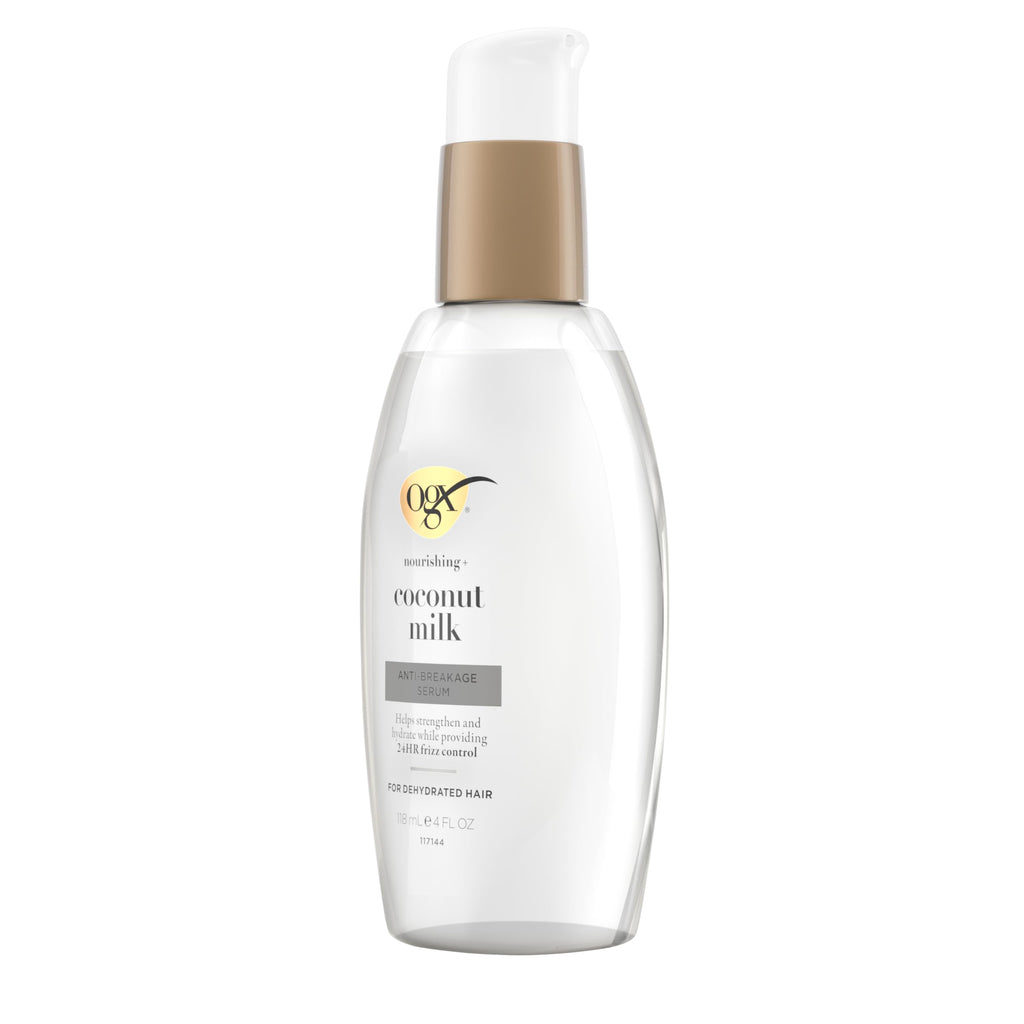 OGX Nourishing + Coconut Milk Anti-Breakage Hair Serum, 2 Pack
