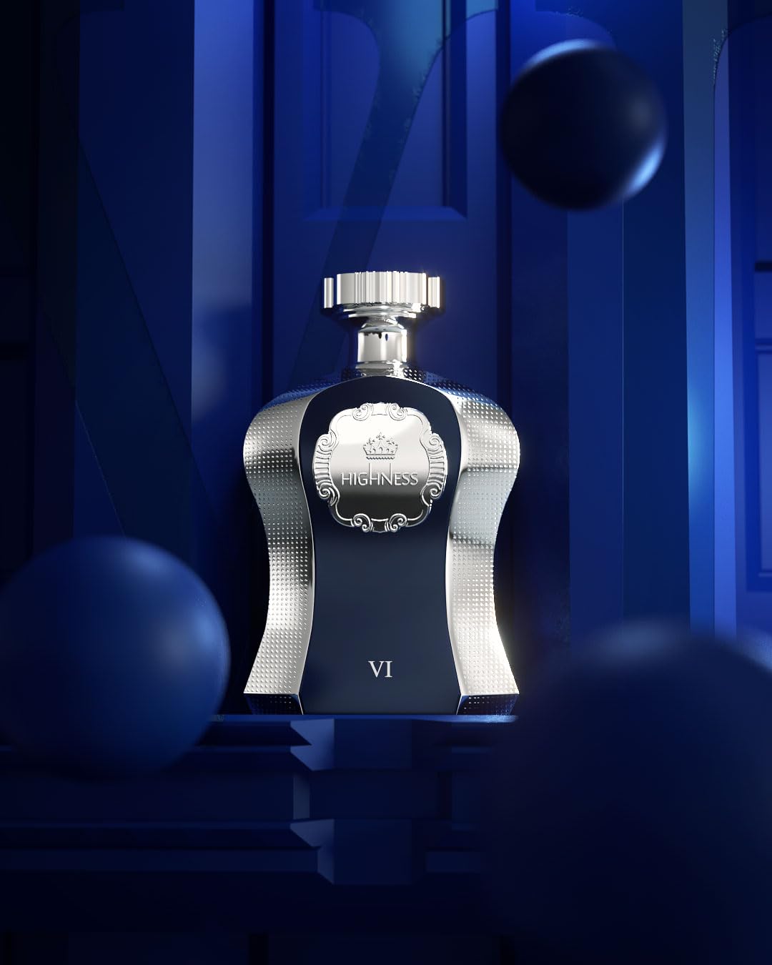 Afnan Highness Blue Luxury Unisex Eau De Parfum, 3.4 Fl. Oz