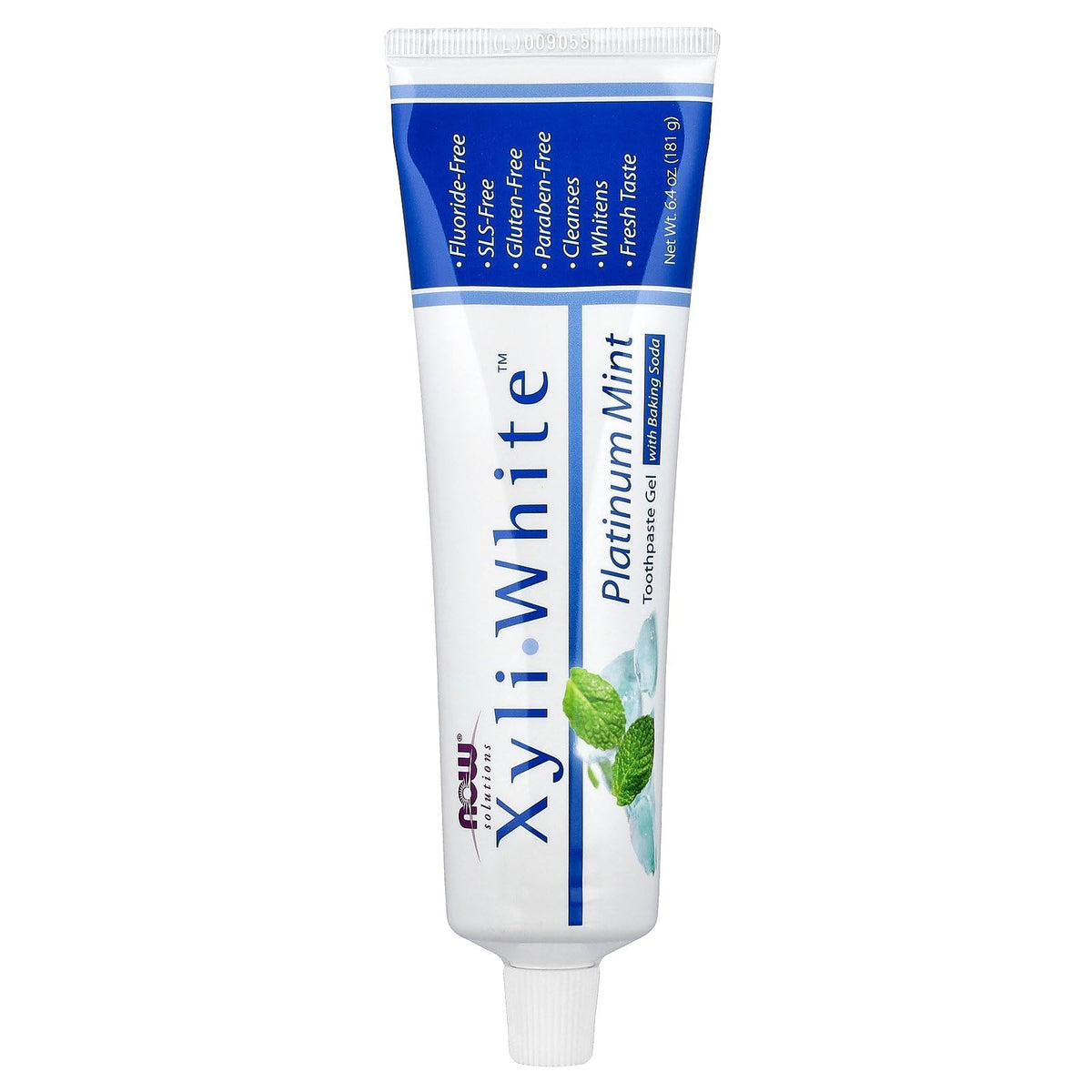 NOW Solutions, Xyliwhite™ Toothpaste Gel, Platinum Mint, 6.4 oz