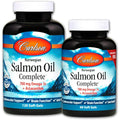Carlson Salmon Oil Complete, 700 mg, from Norway, 120 + 60 Softgels