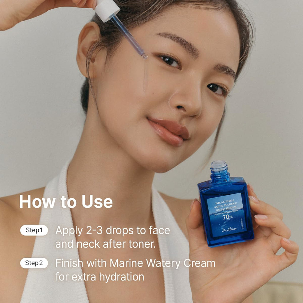 Dr.Althea Aqua Marine Deep Serum, 1.01 Fl Oz, Korean Vegan Skin Care