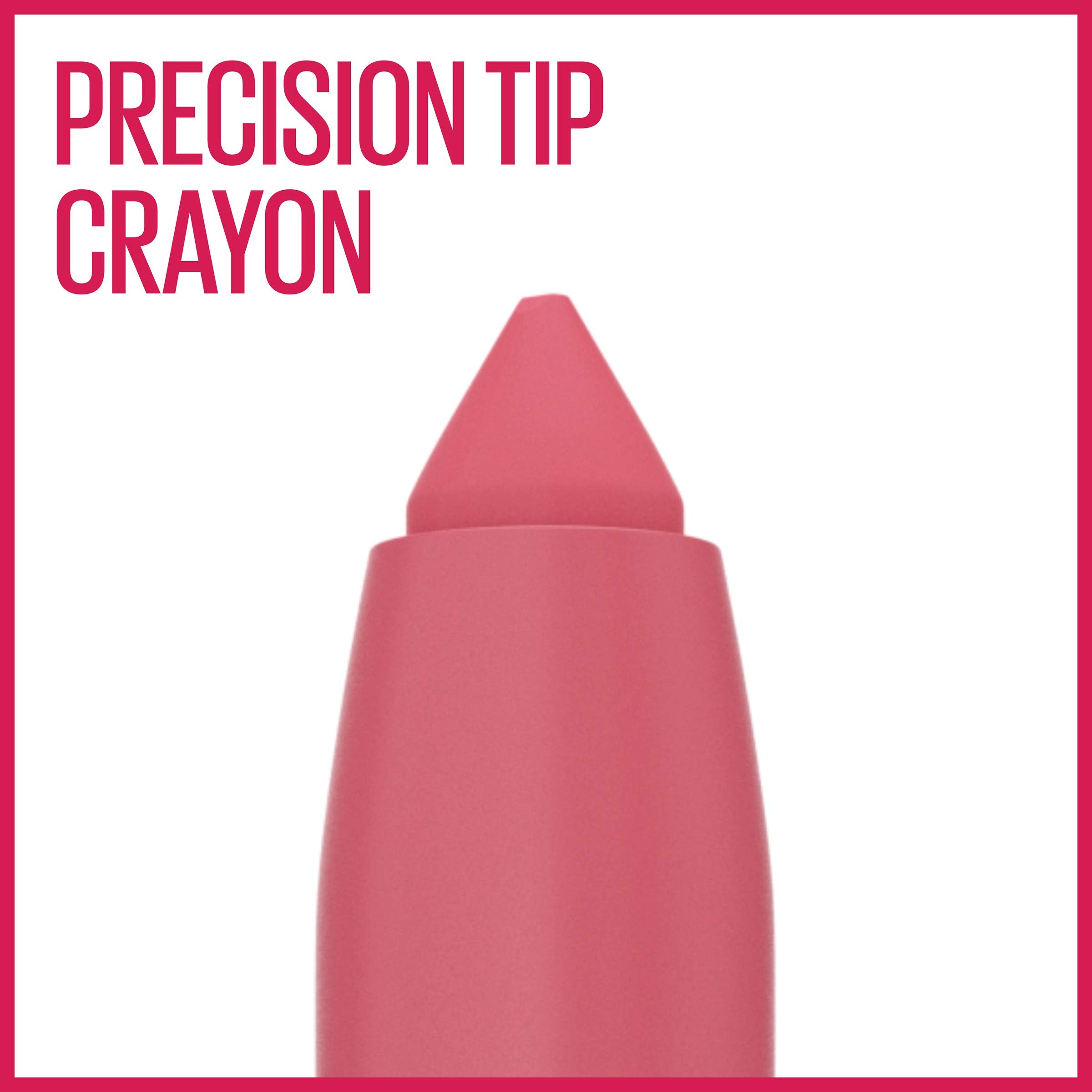 Maybelline New York Maybelline Super Stay Ink Crayon Matte Longwear Lipstick Makeup, Break The Ceiling, 0.04 Ounce ., 145 Break The Ceiling, 0.04 ounces (Pack of 2)